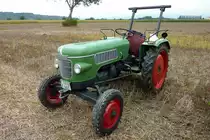 Fendt Fix 2, Baujahr 1960, 2-Zyl.Diesel mit 1800ccm, Traktorentreff Breisach, Sept.2011