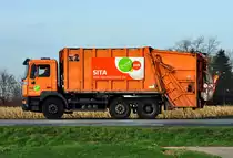 MAN 26.293 M�llwagen bei Heimerzheim - 05.11.2011