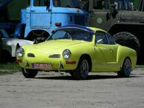 VW Karmann beim 1. Oldtimerpfingsttreffen in Ptnitz 2008