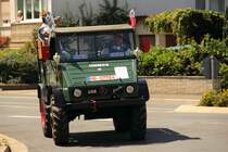 Mercedes Unimog U 30 in Neuensee am 10.07.2011.
