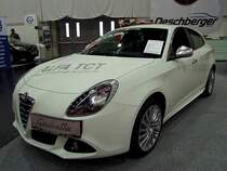 ALFA-Guiletta 2.0 JTDM-2; Hubraum 1956ccm; Leistung 125kW; Hchstgeschw. 218km/h; anlsslich der 14.Rieder-Automesse; 120204