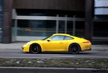 Neuer Porsche 991 in Stuttgart am 4.2.2012