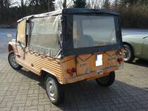 Heckansicht eines Citroen Mhari. 1968 - 1987. Dsseldorf am 05.02.2012.