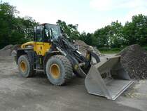 19.05.08,Komatsu-Radlader in Wanne-Eickel.