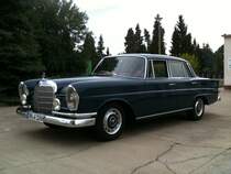 Mercedes W111 Grosse Flosse Baujahr 1961 220 SB 
Aufgenommen am 15.09.2011