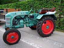 KRAMER-KL130; vorsorglich wurde zur spteren Ausfahrt eine Decke mitgefhrt; 110501