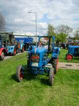 Eicher Traktor beim Oldtimertreffen am Nutzfahrzeugmuseum Hartmannsdorf