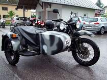 URAL-Beiwagenmaschine anl�sslich der Jumbo-Run2010; 100529