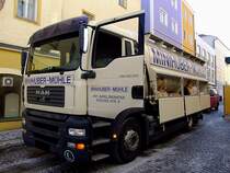 MAN TGA26.310 Silotankwagen einer M�hle, kann auch eine paar Mehls�cke zustellen; 120222