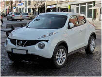 Diesen Nissan Juke habe ich am 22.02.2012 in Bastogne fotografiert.