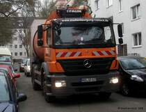 MB Axor 1824 der ''Stadtentsorgung Rostock'', Rostock am 27.2.2012