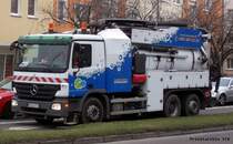 MB Actros von ''Eurawasser'', Rostock, 27.2.2012