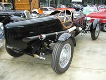 Heckansicht eines Packard Rennwagens. Classic Remise Dsseldorf am 26.02.2012.