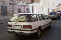 Peugeot 405 Break, gesehen am 01.10.2011.