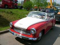 Wartburg311 Cabrio beim Treffen in Werdau-Steinpleis