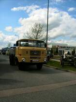 IFA W50L/Z bei der Abreise vom Treffen am Nutzfahrzeugmuseum Hartmannsdorf