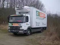 Mercedes K�hllaster von Scharper/Deutschland in Sassnitz am 18.03.2012