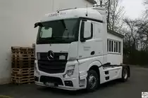 Mercedes Benz Actros Big Space  Charter Way , aufgenommen am 18. M�rz 2012 in Neukenroth / LK Kronach.