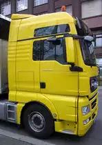 MAN TGX 18.480 Fahrerhaus einer Sattelzugmaschine am 14.03.2012 in Berlin-Moabit.