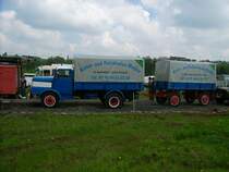 S4000 Pritsche mit Plane Lastzug beim 11.Oldtimertreffen in Werdau