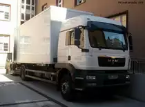 MAN TGM 18.290 (DBR BU90) von ''Behrendt Umz�ge'', Rostock 22.3.2012