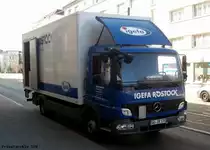 MB Atego 1218 (G� IR170) der Firma ''Igefa'', Rostock, 22.3.2012