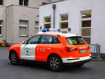 AUDI Q BFW Oberhausen NOTARZT  Heckansicht am EKH-OB 05_03_2012