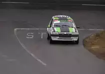 Peugeot 205 GTI, gesehen auf dem (Amateur) Rallye Sprint, bei Abaliget (11.03.2012).