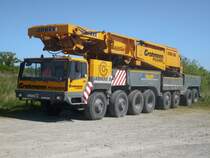 Diesen Kran-LKW habe ich am 22.05.2008 im Fhrhafen Sassnitz-Mukran vor die Linse bekommen.