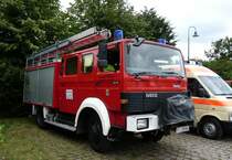 Magirus 90-16 der freiwilligen Feuerwehr Flensburg am 12.07.2009 beim Dampfrundum in Flensburg