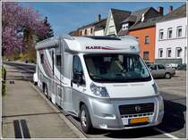 Dieses Kabe Wohnmobil stand am 01.04.2012 am Strassenrand abgestellt.