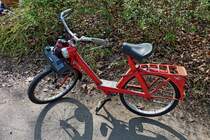 Velosolex, legendres Mofa aus Frankreich, von 1940 bis 1988 wurden ber 6 Millionen Stck in verschiedenen Varianten gebaut, Mrz 2012