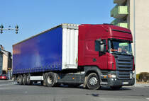 Scania Sattelzug aus Polen in Euskirchen - 16.03.2012