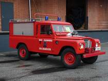 Landrover Feuerwehrfahrzeug der freiwilligen Feuerwehr Bov-Padborg-10.09.2011