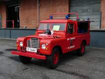 Landrover Feuerwehrfahrzeug der freiwilligen Feuerwehr Bov-Padborg-10.09.2011