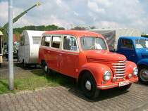 Framo V901/2 in der selten gewordenen Ausfhrung als Bus beim Werdauer Nutzfahrzeugtreffen