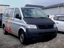 VW-T5 im Einsatz f�r ein Werbeunternehmen; 120225