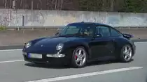 Porsche 911 auf der A3 (28.3.11)