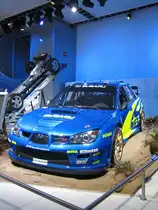 Subaru Impreza WRC von Peter Sollberg, Detroit Autoshow Februar 2007.