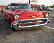 Chevy Bel Air in Welland Ontario im August 2011.