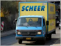 VW LT45 mit Kastenaufbau eines M�belgesch�ftes aus Wiltz aufgenommen am 13.04.2012. 
Gru� an den Fahrer. 