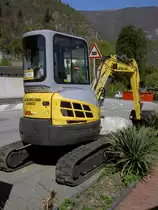 New Holland Kobelco Bagger E39B, Gewicht 3,74 To, 30 KW Motor (07.04.2012)