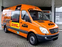 MB-Sprinter im Einsatz f�r KTM Factory-Racing; 120414