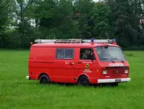 VW-LT35 der FF-Hausruck am Weg zu einem Feuerwehrwettbewerb;100529
