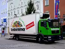 MAN TGM 15.250 bringt frisches Obst u. Gem�se zu den Gastronomiebetrieben; 111228