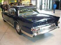 Heckansicht eines Facel Vega Excellence ex 1. 1958 - 1961. Facel steht brigens fr:
F-orges & A-cieries de C-onstruction E-ure et L-oir. Classic Remise Dsseldorf am 15.04.2012.