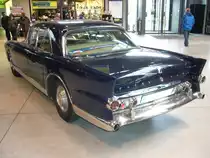 Heckansicht eines Facel Vega Excellence ex 1. 1958 - 1961. Facel steht �brigens f�r:
F-orges & A-cieries de C-onstruction E-ure et L-oir. Classic Remise D�sseldorf am 15.04.2012.