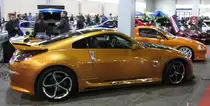 Nissan 350Z, gesehen auf dem Carstyling Tuning Show 2012.