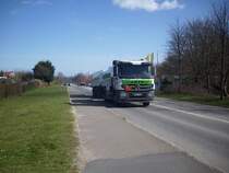 Mercedes Tanker in Sassnitz am 16.04.2012