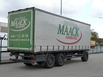 MAACK Hamburg 3 Achsiger Gardinenplanen Anhnger in Herten 16.04.2012